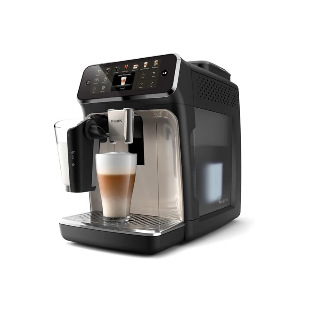 Philips 4400 Series Fully-Automatic Espresso Machine with LatteGo + Iced Coffee