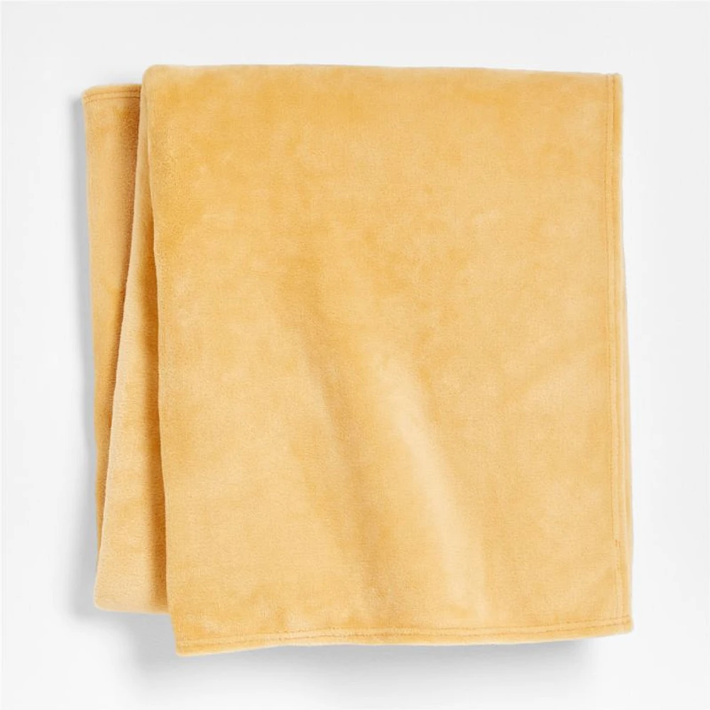 Gold Plush Kids Blanket