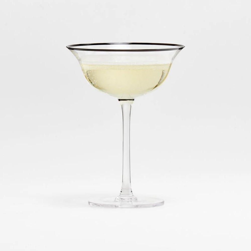 Range 6.5-Oz. Coupe Glass by Leanne Ford
