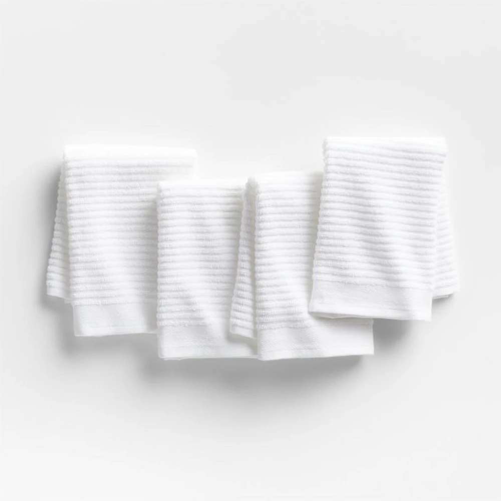 Ribbed Bar Mop Organic Cotton Dish Cloths