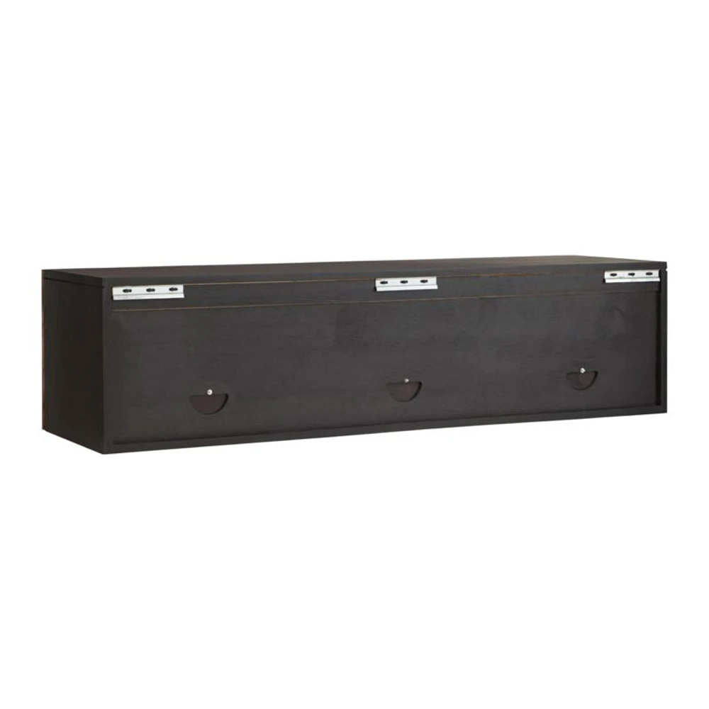 Rigby Natural 55" Small Floating Storage Media Console