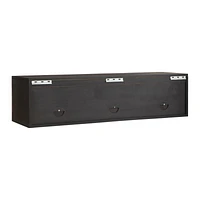 Rigby Natural 55" Small Floating Storage Media Console
