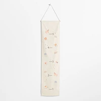 Rainbows and Unicorns Canvas Personalized Kids  Growth Chart