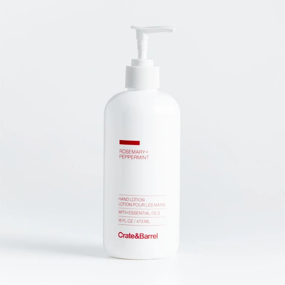 Rosemary + Peppermint 16-oz. Hand Lotion