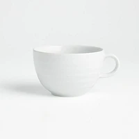 Roulette 8-oz. White Porcelain Cup