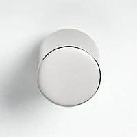 Round Polished Nickel Knob