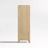 Rue Natural Wood 12-Cube Bookcase