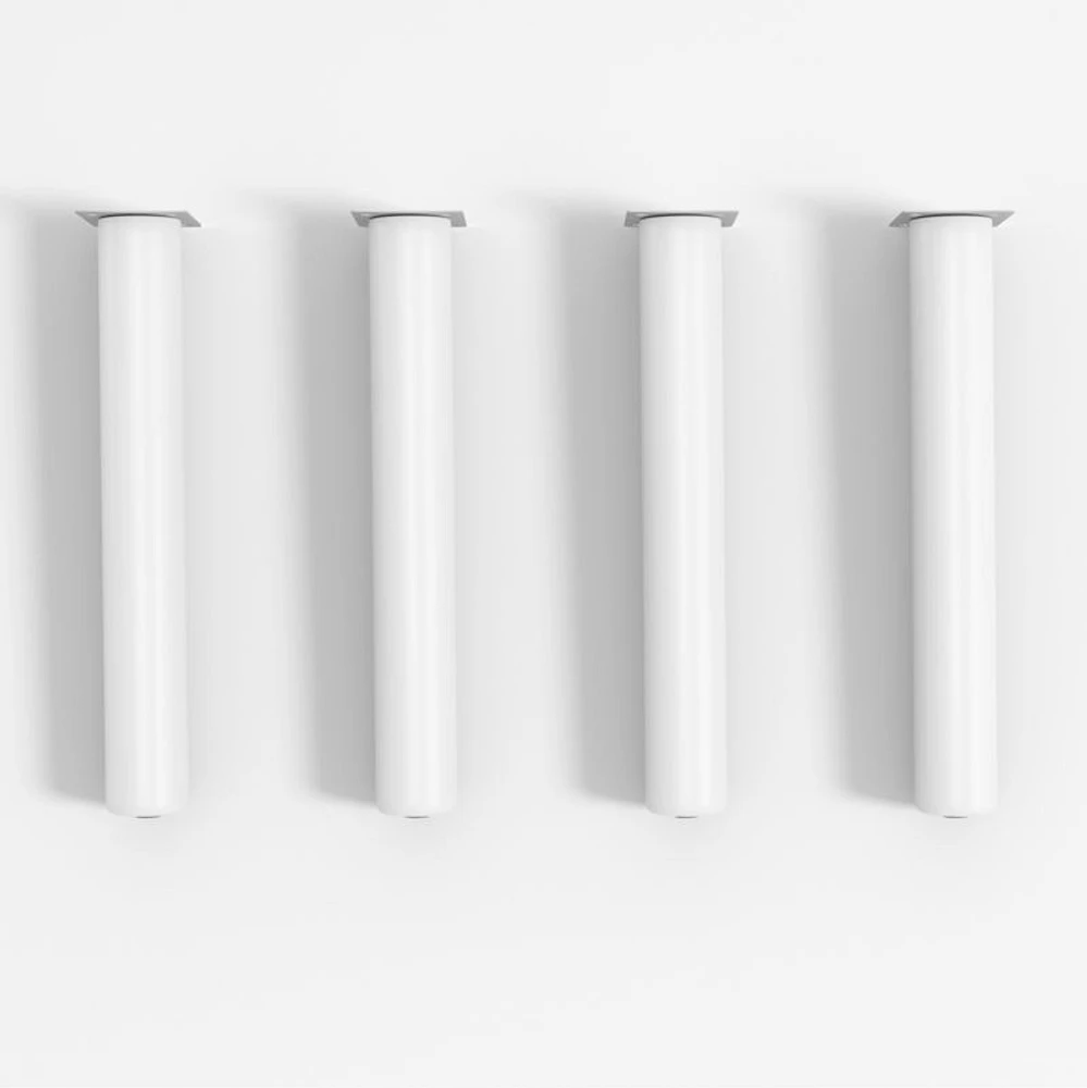 Rue White 15" Wood Kids Table Legs