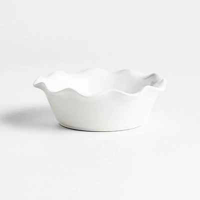 Ruffle Individual Pie Dish