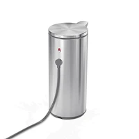 Simplehuman 9oz Sensor Pump, Touch-Free Hand Soap Dispenser, Brushed Stainless Steel