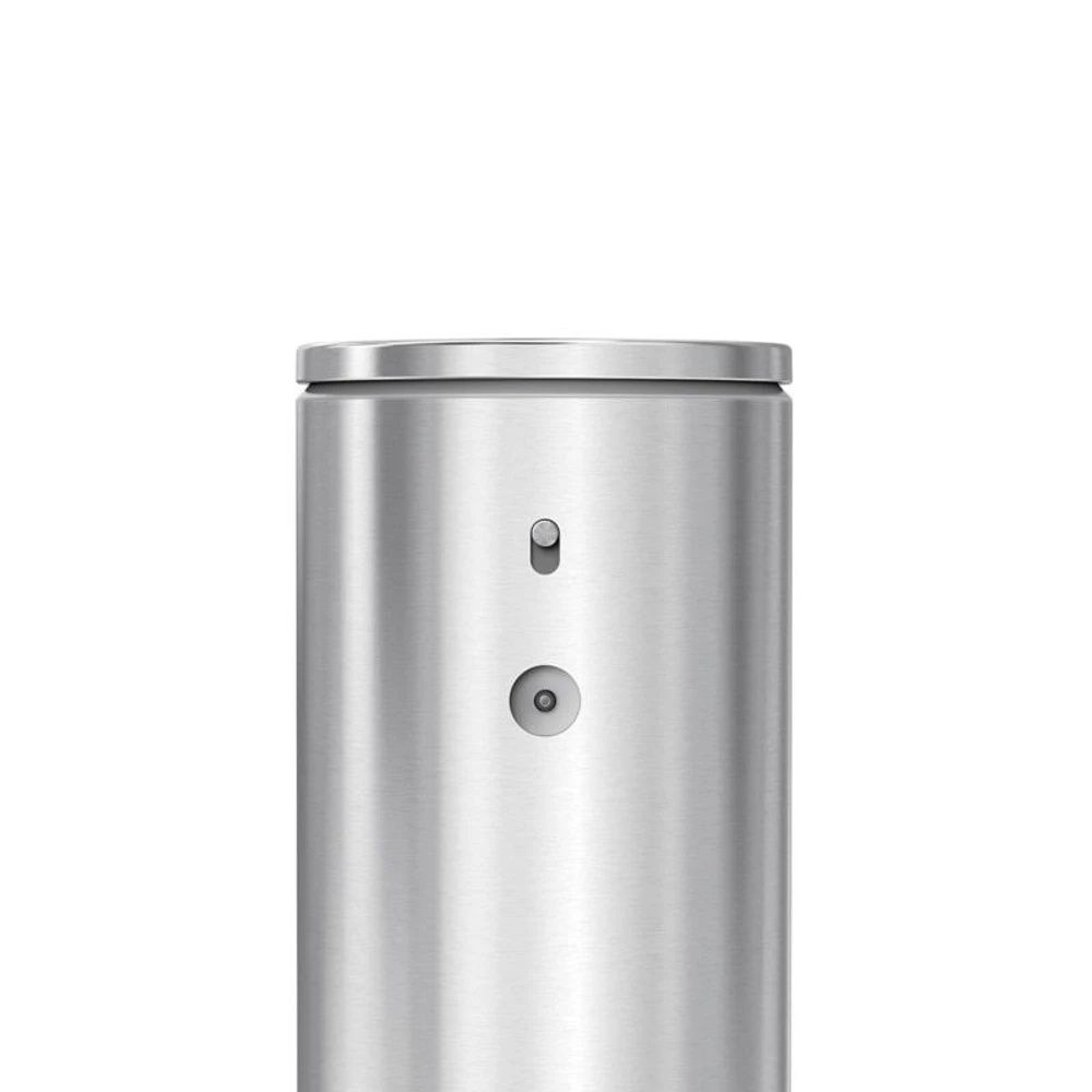Simplehuman 9oz Sensor Pump, Touch-Free Hand Soap Dispenser, Brushed Stainless Steel
