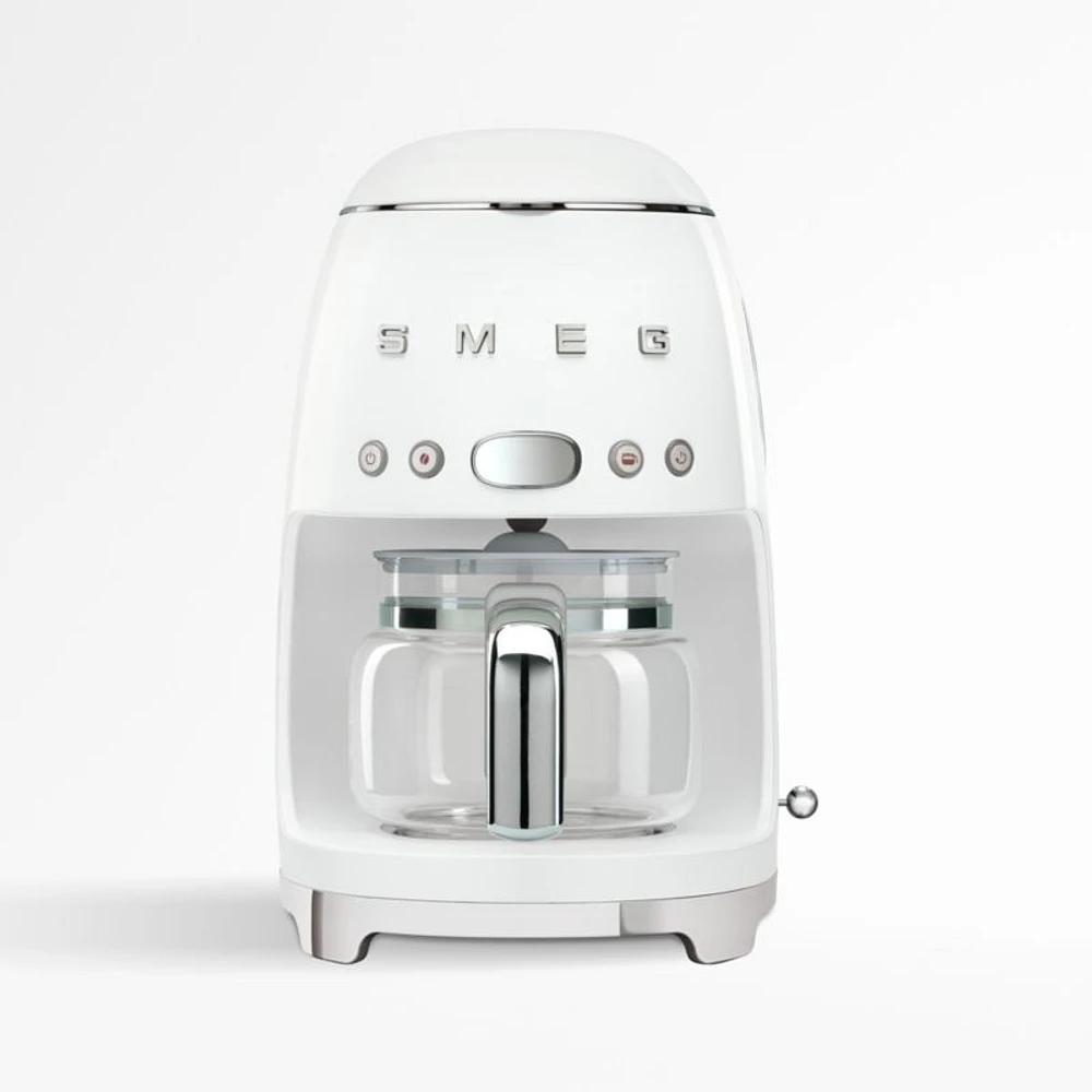 SMEG White Retro Drip Coffee Maker