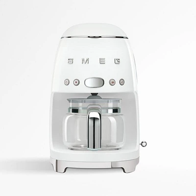 SMEG White Retro Drip Coffee Maker