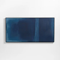 "Sapphire" Canvas Wall Art Print 38"x74" by Susan Stone