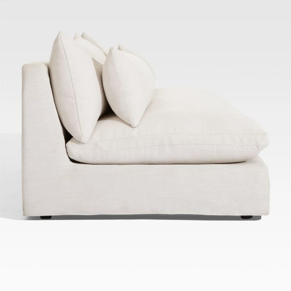 Seascape 84" Upholstered Outdoor Sofa with Throw Pillows