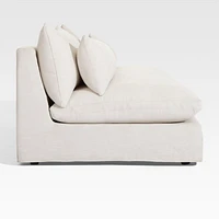 Seascape 84" Upholstered Outdoor Sofa with Throw Pillows