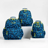 Shark Attack Small Kids Backpack with Side Pockets