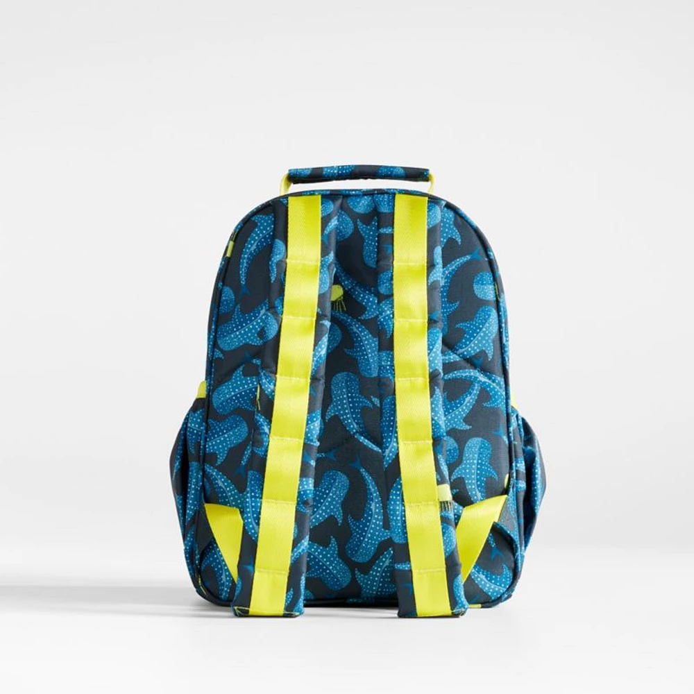 Shark Attack Small Kids Backpack with Side Pockets