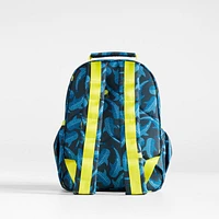 Shark Attack Small Kids Backpack with Side Pockets