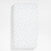 Supersoft Sheep Gauze Organic Cotton Baby Crib Fitted Sheet