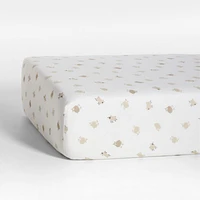 Supersoft Sheep Gauze Organic Cotton Baby Crib Fitted Sheet