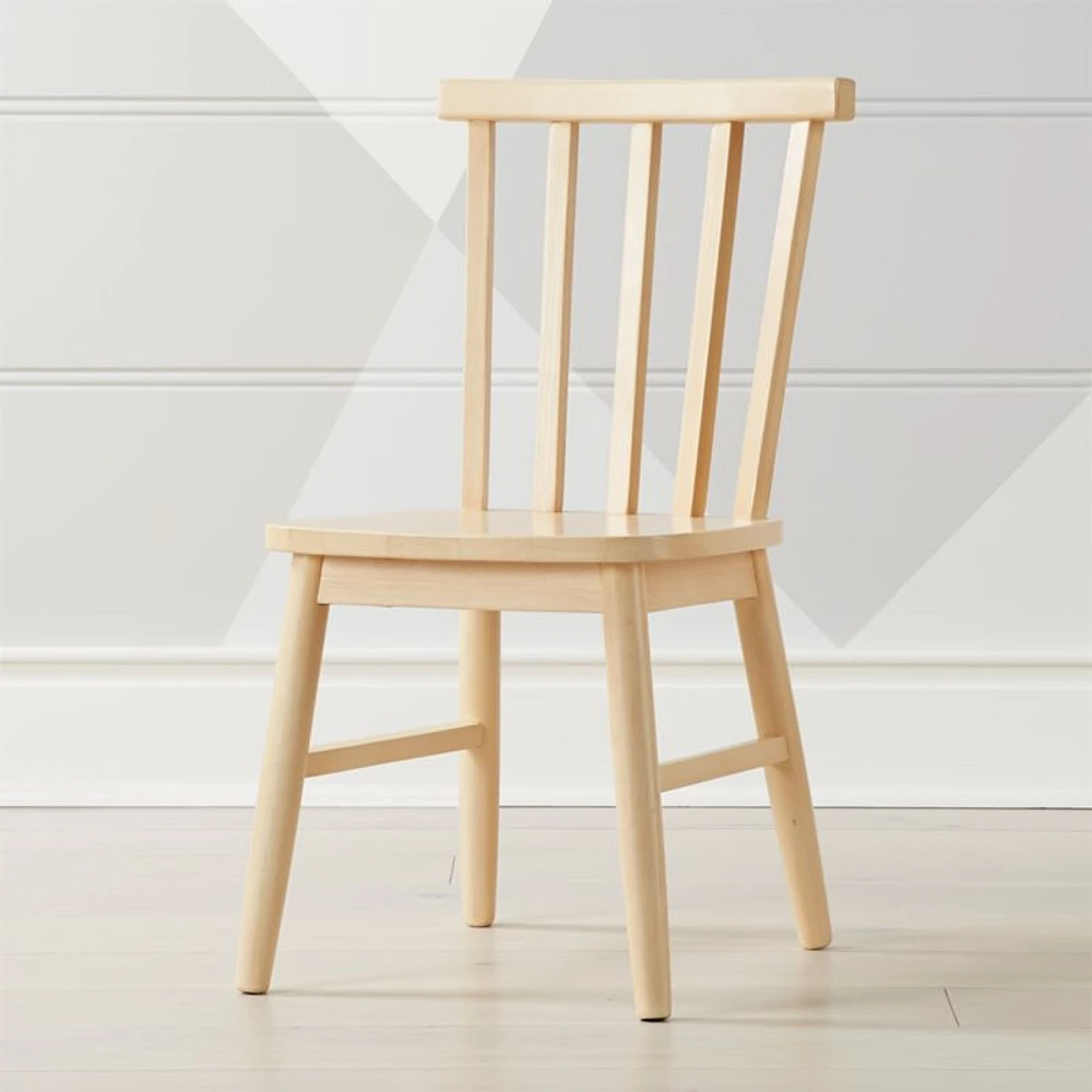 Set of 2 Shore Natural Wood Kids Play Chair