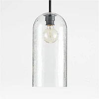 Sirocco Small Ripple Glass Pendant Light