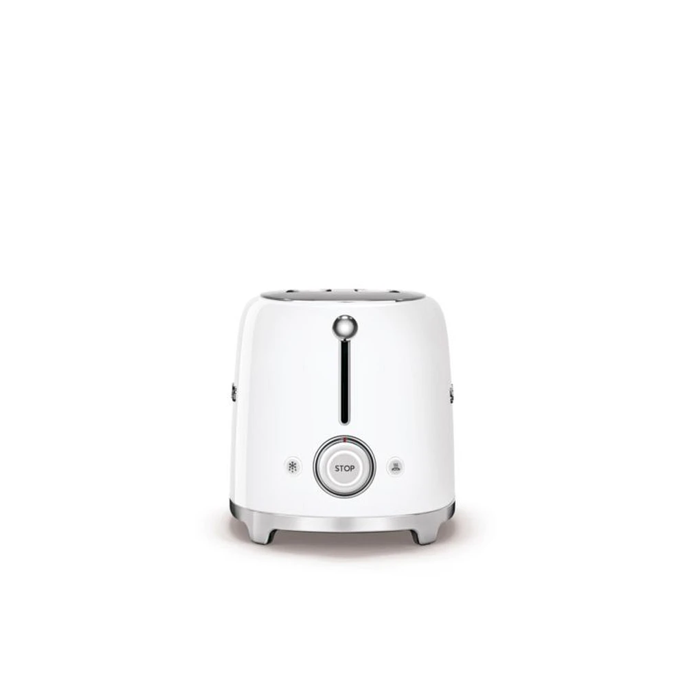 SMEG White 2-Slice Retro Toaster