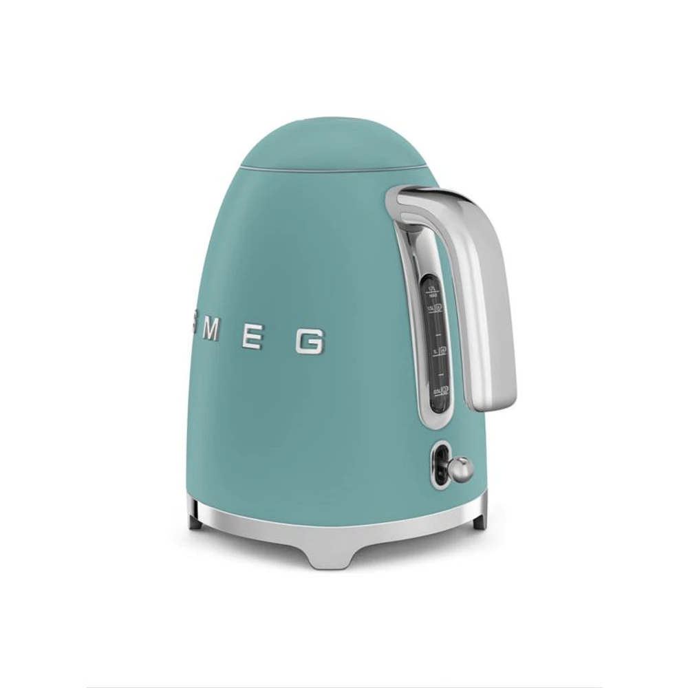 SMEG Matte Jade Green Retro Electric Tea Kettle