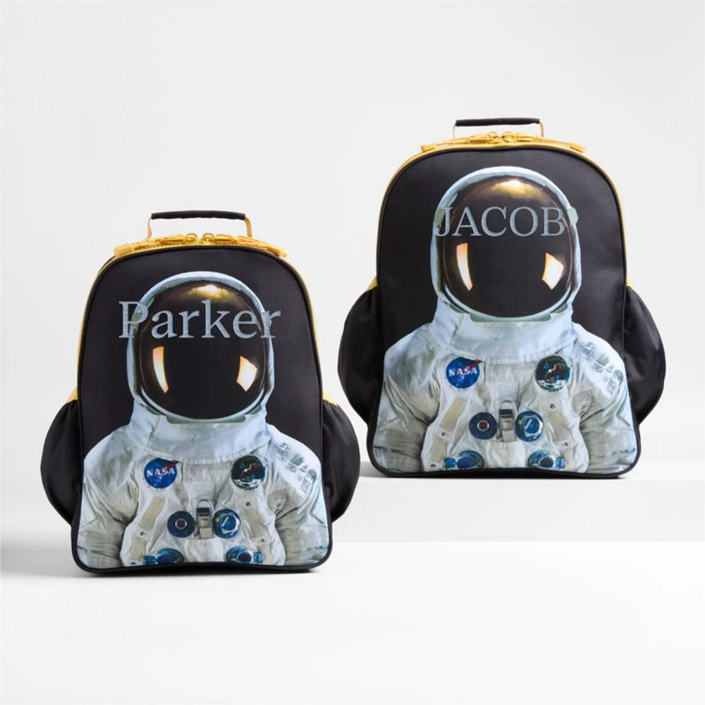 Smithsonian Apollo 11 Spacesuit Large Kids Backpack with Side Pockets