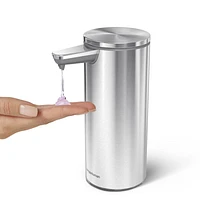 Simplehuman ® Brushed Steel Rechargeable Sensor Pump 9-oz. Liquid Soap Dispenser