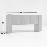 Sobro 67" Walnut Credenza