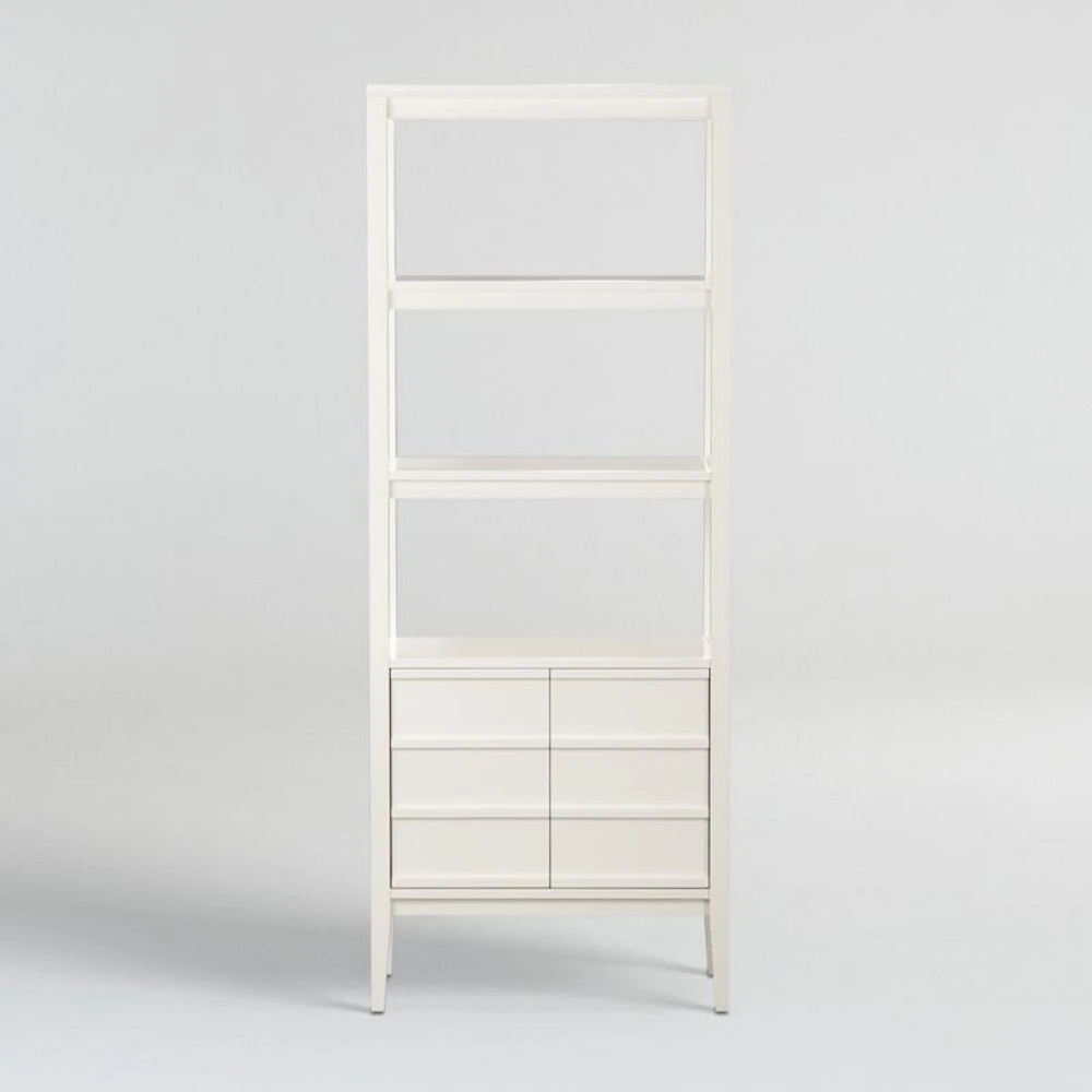Spotlight White Bookcase
