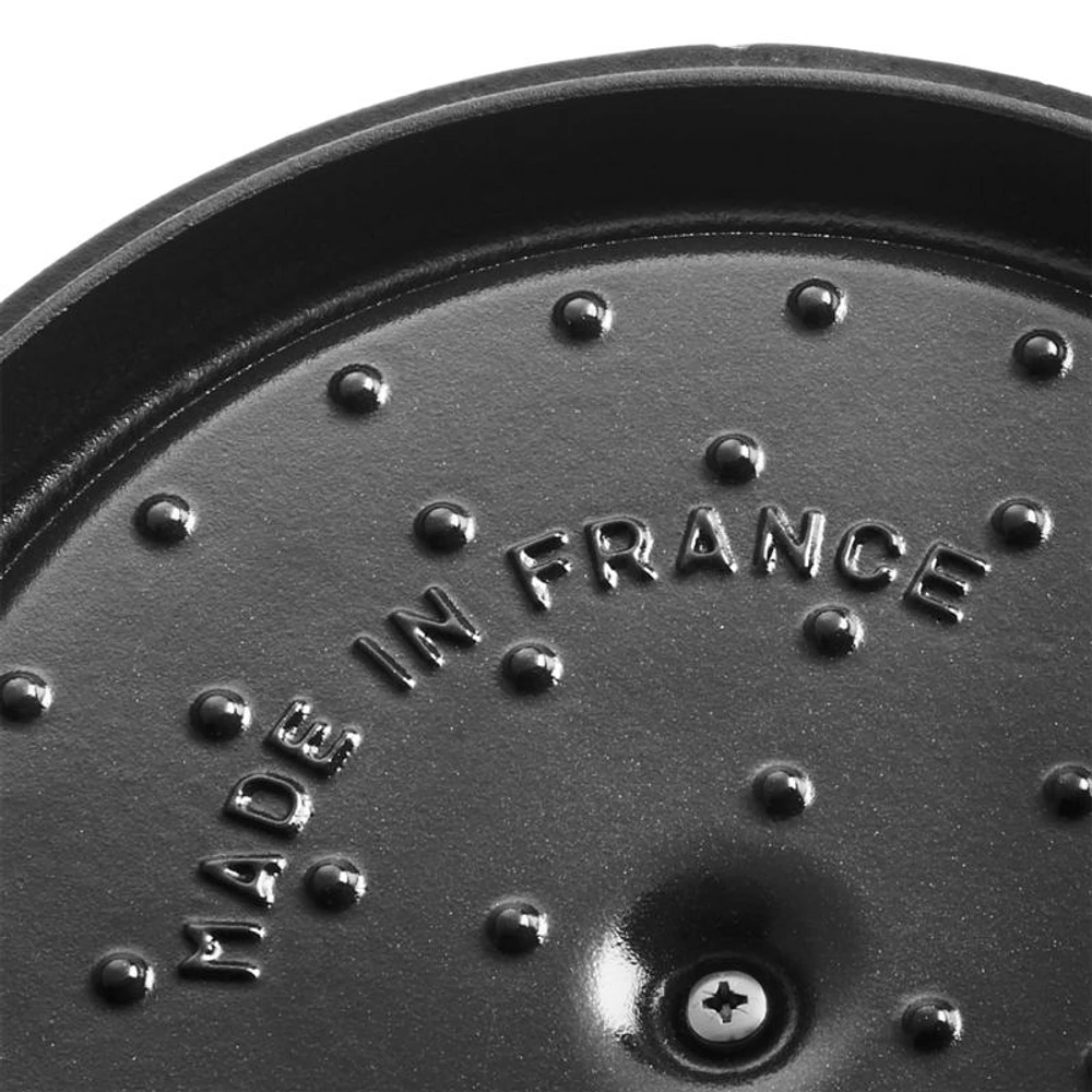 Staub ® 4-Qt Matte Black Cocotte