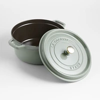 Staub ® -Qt. Eucalyptus Round Cocotte