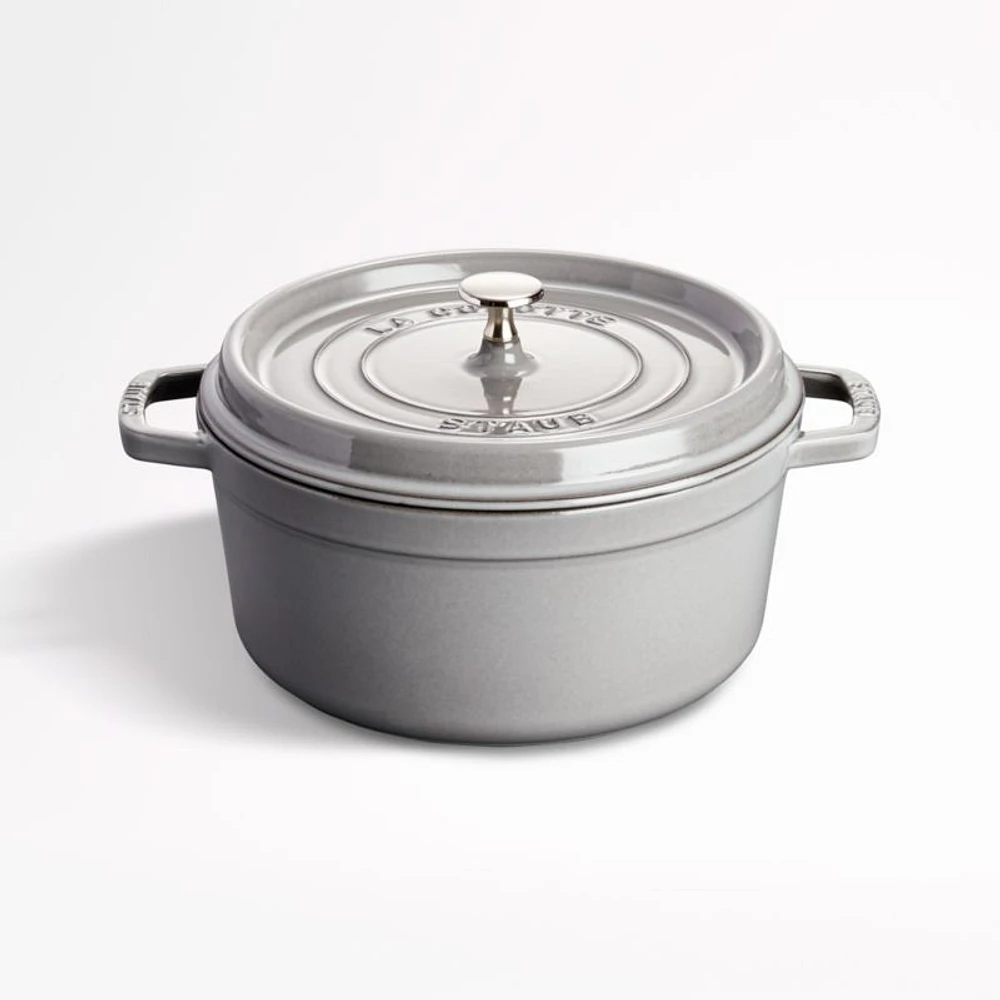 Staub 5.5-Qt Graphite Grey Cocotte