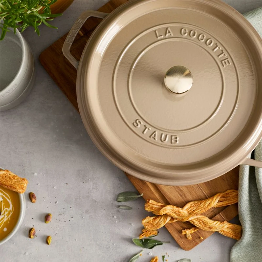 Staub ® Sesame 5.5-Qt. Round Cocotte