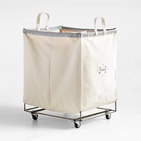 Steele ® Canvas 5-Bushel Double Vertical Rolling Laundry Hamper