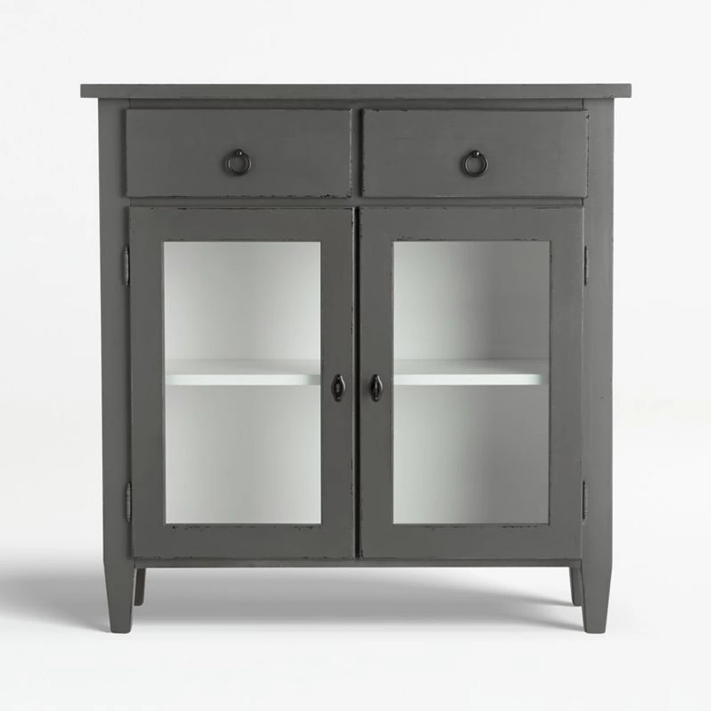 Stretto Grey Entryway Cabinet