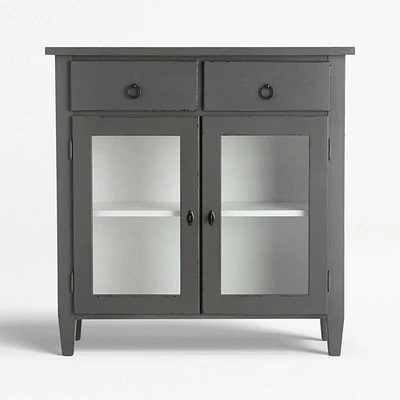 Stretto Grey Entryway Cabinet