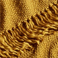 Styles 70"x55" Ochre Throw Blanket