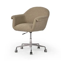 Suerte Faux Shearling Office Chair