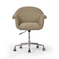 Suerte Faux Shearling Office Chair