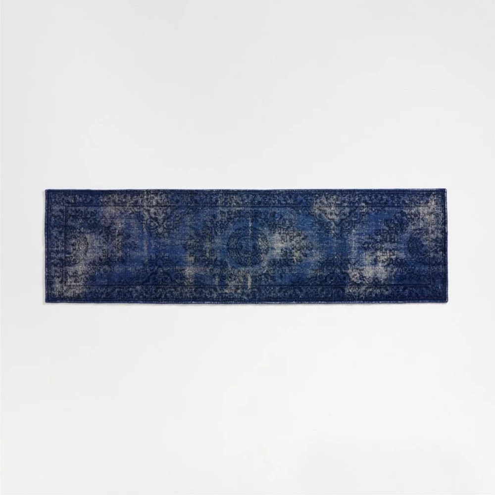 Surina Blue Rug 2.5'x9'