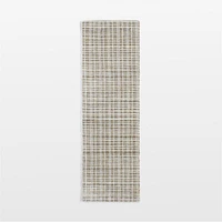 Talence Performance Handwoven Light Grey Runner Rug 2'10"x9'