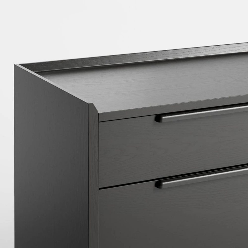 Tate 68" Black 9-Drawer Dresser