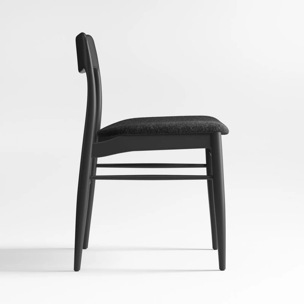 Tate Black Wood Dining Chair