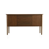 Tate 62" Walnut Midcentury Credenza