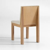 Terra Natural White Oak Solid Wood Dining Side Chair