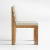 Terra Natural White Oak Solid Wood Dining Side Chair